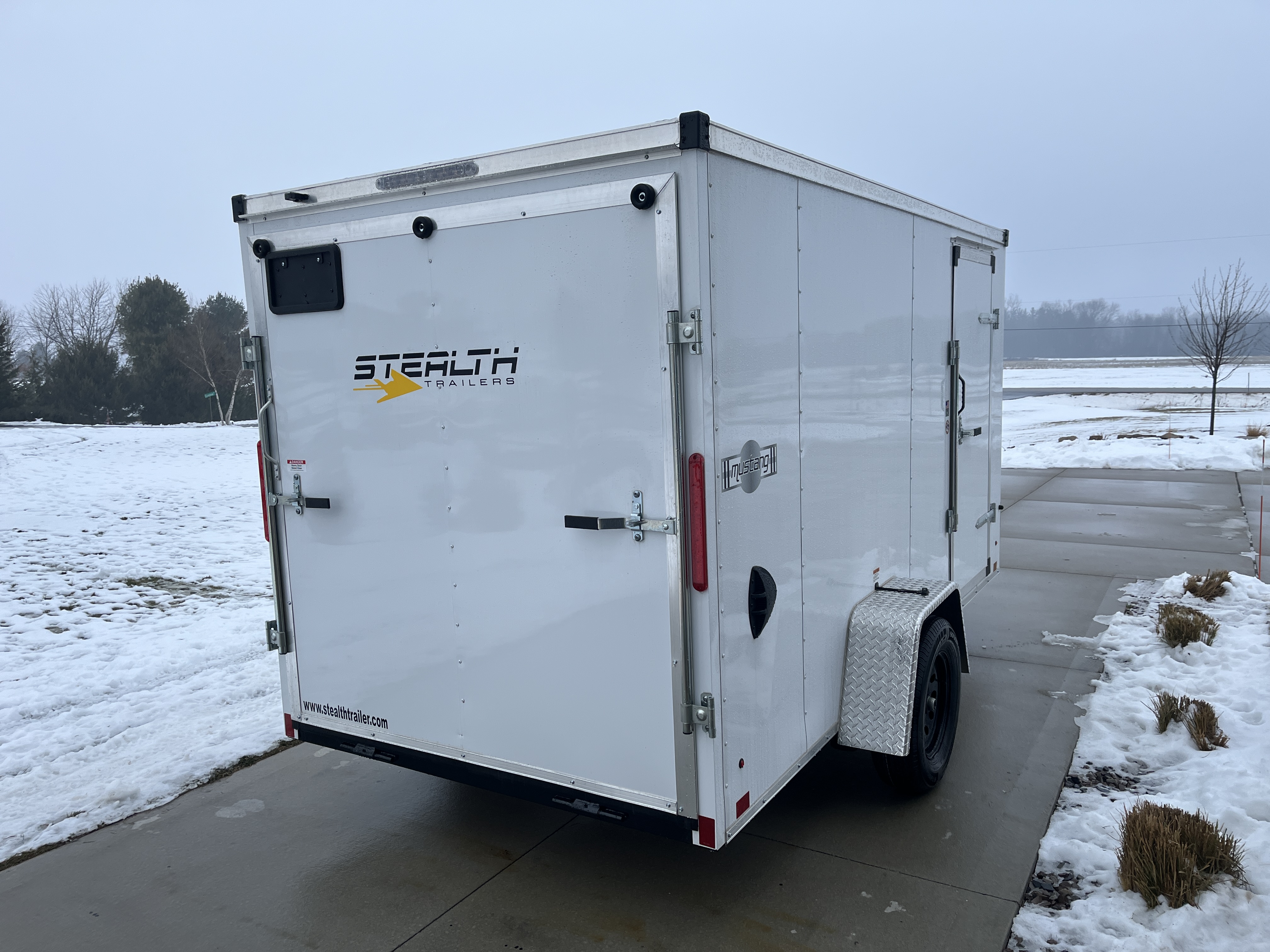 Stealth Mustang 6x12 Enclosed Trailer - Image 3